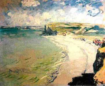 Claude Monet Beach in Pourville china oil painting image